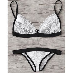 Lace Lingerie Set